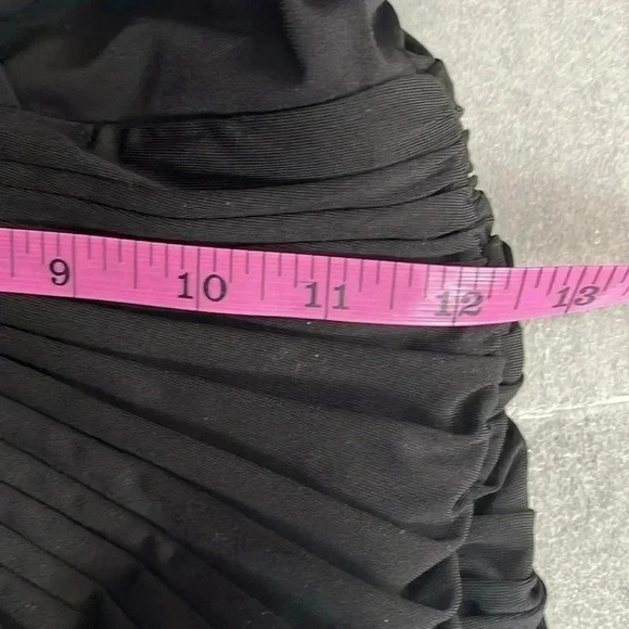 ❤️Host Picks❤️[XS]BCBGMAXAzria Black Moroccan  Draped Jersey V Gown Maxi Dress. - Picture 11 of 14